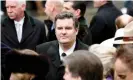  ?? Photograph: Mike Cassese/Reuters ?? Edward Rogers in 2008 at the funeral for his father, Ted Rogers.