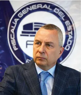  ??  ?? Víctor Carrancá Bourget tomó protesta como fiscal en enero de 2016.