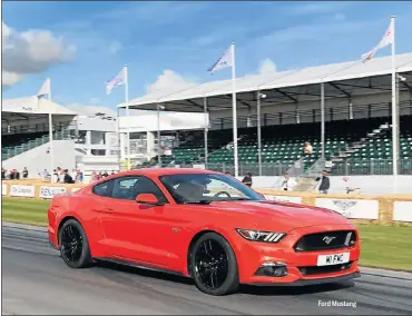  ??  ?? Ford Mustang