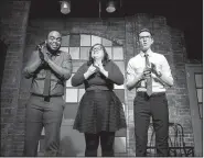  ??  ?? Touring Second City players re-create classic sketches and songs Tuesday at Arkansas State University-Beebe.