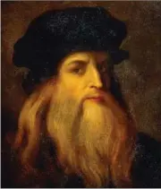 ?? PICTURES: ROYAL COLLECTION TRUST ?? A portrait of Leonardo da Vinci. Until March, a large exhibition of Da Vinci’s work is on display in the Queen’s Gallery at the Palace of Holyroodho­use in Edinburgh
