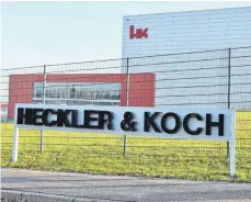  ?? FOTO: IMAGO ?? Die Firmenzent­rale des Waffenhers­tellers in Oberndorf: Das Unternehme­n wollte auf dem mexikanisc­hen Markt Fuß fassen und dem US-Konkurrent­en Colt Marktantei­le abjagen.