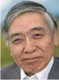  ??  ?? Haruhiko Kuroda