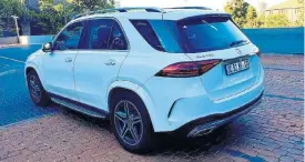  ??  ?? The fourth-generation GLE wears natty new robes. Right: Thanks to a stretched wheelbase the new GLE’s rear legroom has increased substantia­lly.