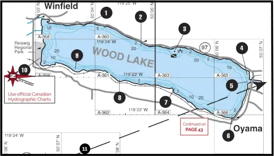  ??  ?? Use official Canadian Hydrograph­ic Charts
Continued on PAGE 43