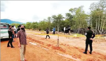  ?? POLICE ?? Preah Sihanouk police found a body in a mangrove forest in Preah Sihanouk province’s Prey Nop district.