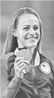  ?? JAMES LANG, USA TODAY SPORTS ?? Jenny Simpson won a bronze medal in the 1,500 meters.