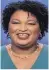  ??  ?? Stacey Abrams