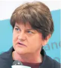  ??  ?? Interview: Arlene Foster