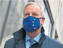  ??  ?? The EU’s chief negotiator Michel Barnier.