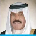  ??  ?? HH the Amir Sheikh Nawaf Al-Ahmad AlJaber Al-Sabah