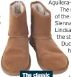  ?? ?? The classic brown Ugg boots