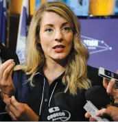  ?? PHOTO D’ARCHIVES ?? La ministre du Patrimoine Mélanie Joly.