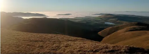  ?? Photo: Georgina Collins ?? Looking west from the Caldbeck fells