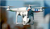  ?? PHOTO: REUTERS ?? Shoppers can expect their purchases to be delivered by drones or autonomous cars in the future.