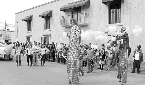  ?? CORTESÍA ?? LA TEMÁTICA del carnaval será sobre el “Mundo Maravillos­o del Circo”