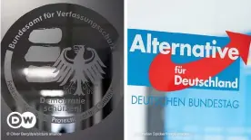  ??  ?? Is the AfD a threat to Germany's democratic order?