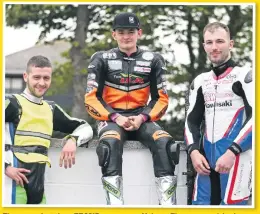 ??  ?? There were just three TT 2017 newcomers: McLean, Thompson and Jordan