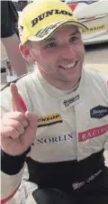  ??  ?? Smiley face: Rockingham race winner Chris