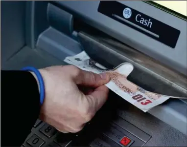  ??  ?? Duffy stole £100 off a woman using the cash machine.