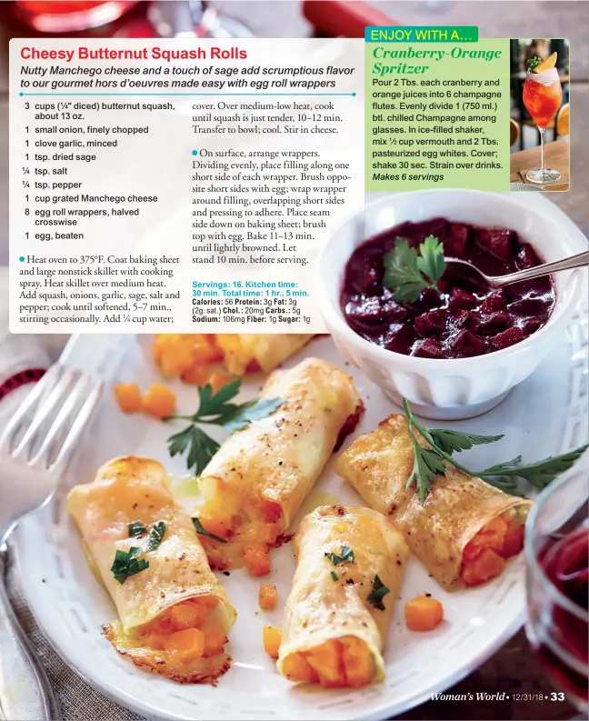 Cheesy Butternut Squash Rolls - PressReader