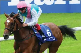  ?? PHOTO: Sporting Life. ?? ANOTHER HURRAH. Enable will be bidding to win her fifth top-table race in the Prix de l’Arc de Triomphe in France on Sunday.