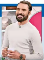  ?? ?? ACCENT: One Show host Rylan Clark