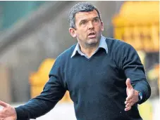  ??  ?? St Johnstone boss Callum Davidson.