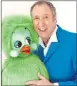  ??  ?? KEITH HARRIS: With his puppet Orville the Duck.