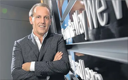  ?? ARCHIVO ?? David Bevilacqua, de 47 años, fue nombrado vicepresid­ente de Cisco para la región mediterrán­ea a principios de octubre