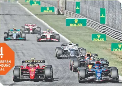  ?? ?? Con el nuevo formato, la F1 persigue que haya espectácul­o durante los tres días de las carreras.