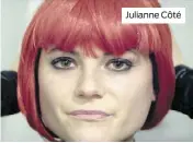  ??  ?? Julianne Côté