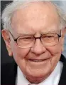  ??  ?? BUFFETT £3.7bn