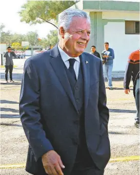  ?? MANUEL GUADARRAMA ?? Jorge Zermeño Infante, alcalde de Torreón.