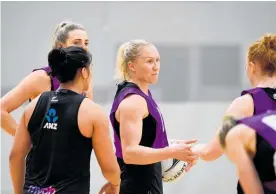  ?? Photo / NZME ?? Laura Langman is always committed to the cause, says her coach.