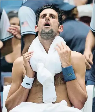  ?? TIMOTHY A. CLARY / AFP ?? Novak Djokovic es uno de los tenistas que ha aplaudido la medida