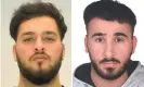  ?? Photograph: Police Handout/EPA ?? Pictures made available by Dresden police show Mohamed Remmo, left, and Abdul Majed Remmo.