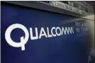  ?? RICHARD DREW — ASSOCIATED PRESS ARCHIVES ?? A federal appeals court is temporaril­y protecting Qualcomm from an antitrust ruling.