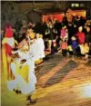  ?? Foto: oh ?? Am Samstag, 24. November, stattet der heilige Nikolaus dem Adventsmar­kt in der Gartenstad­t wieder einen Besuch ab.