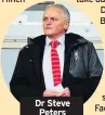  ??  ?? Dr Steve Peters