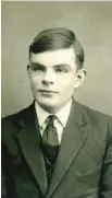  ?? SHERBORNE SCHOOL ?? British mathematic­ian Alan Turing, 16, at Sherborne School in Dorset, England, in 1928.