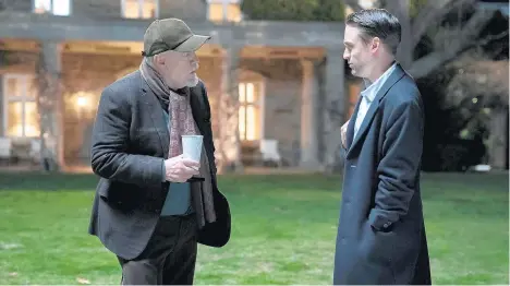  ?? HBO PHOTOS ?? Brian Cox and Kieran Culkin in “Succession” Season 2 Episode 5.