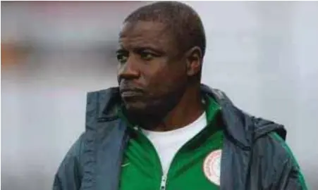  ??  ?? Embattled Super Eagles coach Salisu Yusuf