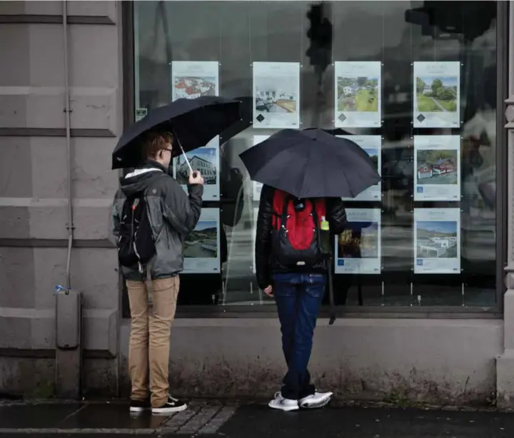  ??  ?? BOLIGPRISE­NE STEG: Ifølge Eiendom Norge har Bergen den sterkeste boligprisv­eksten i Norge for januar, sammenlign­et med de andre storbyene.