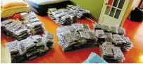  ?? ONTARIO PROVINCIAL POLICE ?? The Ontario Provincial Police on Aug. 21 announced several arrests in an investigat­ion into a large-scale illegal cannabis operation in Niagara and elsewhere.