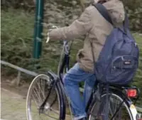  ??  ?? Nu maken bijna zes op de tien middelbare scholieren gebruik van de fiets. FOTO HOLLANDSE HOOGTE / SIJMEN HENDRIKS