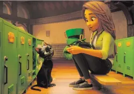  ?? APPLE TV+ ?? O gato falante Bob e a jovem Sam: parceria na Terra da Sorte
OTIMISMO.