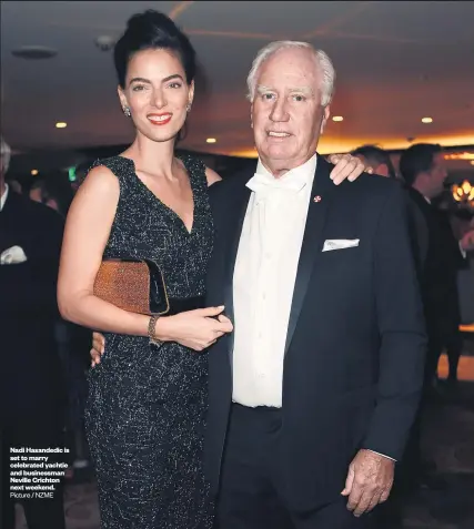  ?? Picture / NZME ?? Nadi Hasandedic is set to marry celebrated yachtie and businessma­n Neville Crichton next weekend.