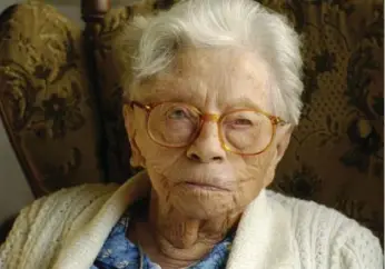  ?? FRANCOIS WIERINGA/THE ASSOCIATED PRESS FILE PHOTO ?? Some worried Hendrike van Andel-Schipper wouldn’t survive infancy. She proved them wrong living until age 115.