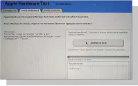  ??  ?? Un problème sur votre Mac ? Faites appel à AHT pour déterminer le composant matériel en cause.